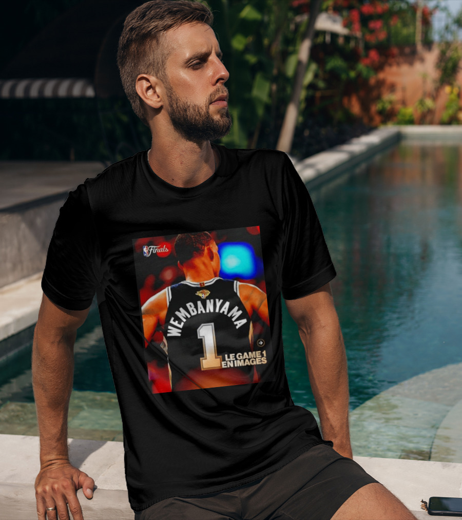 NBA Finals Wembanyama San Antonio Spurs Le Game 1 En Images T-Shirt