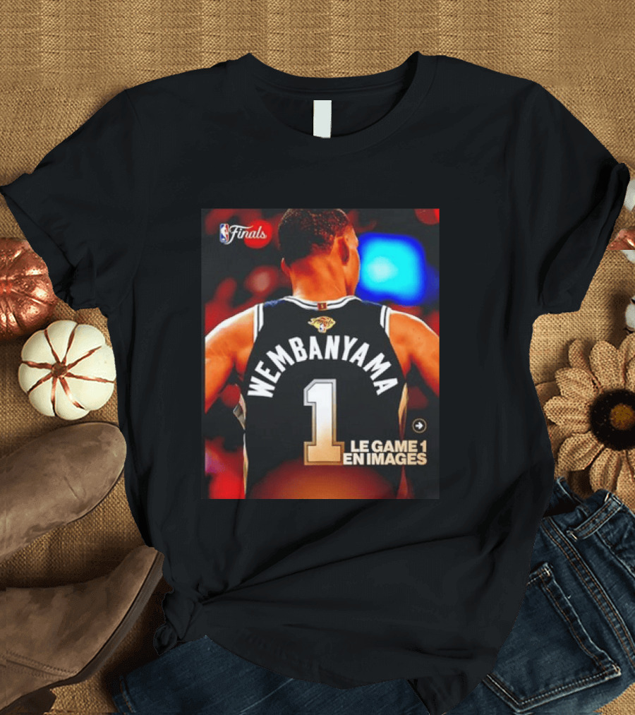 NBA Finals Wembanyama San Antonio Spurs Le Game 1 En Images T-Shirt