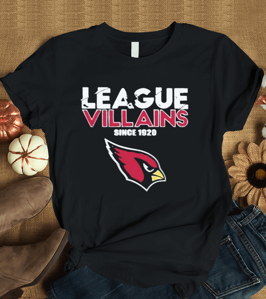 League Villains Since 1920 Arizona Cardinals T-Shirt
