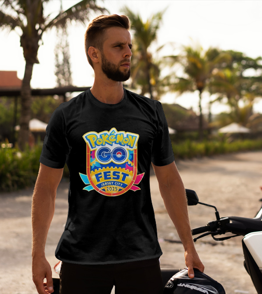 Pokémon Go Fest 2025 Jersey City Event T-Shirt