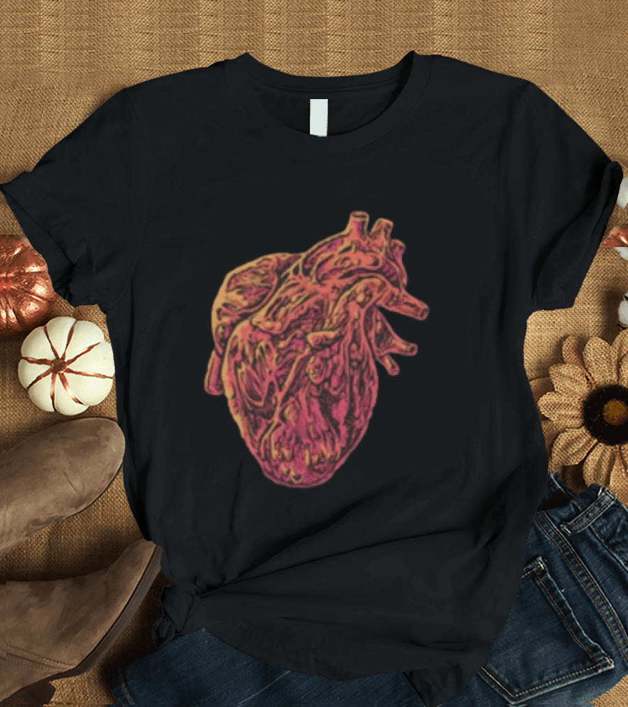 Rise Records The Acacia Strain Gravebloom Black Anatomical Heart T-Shirt
