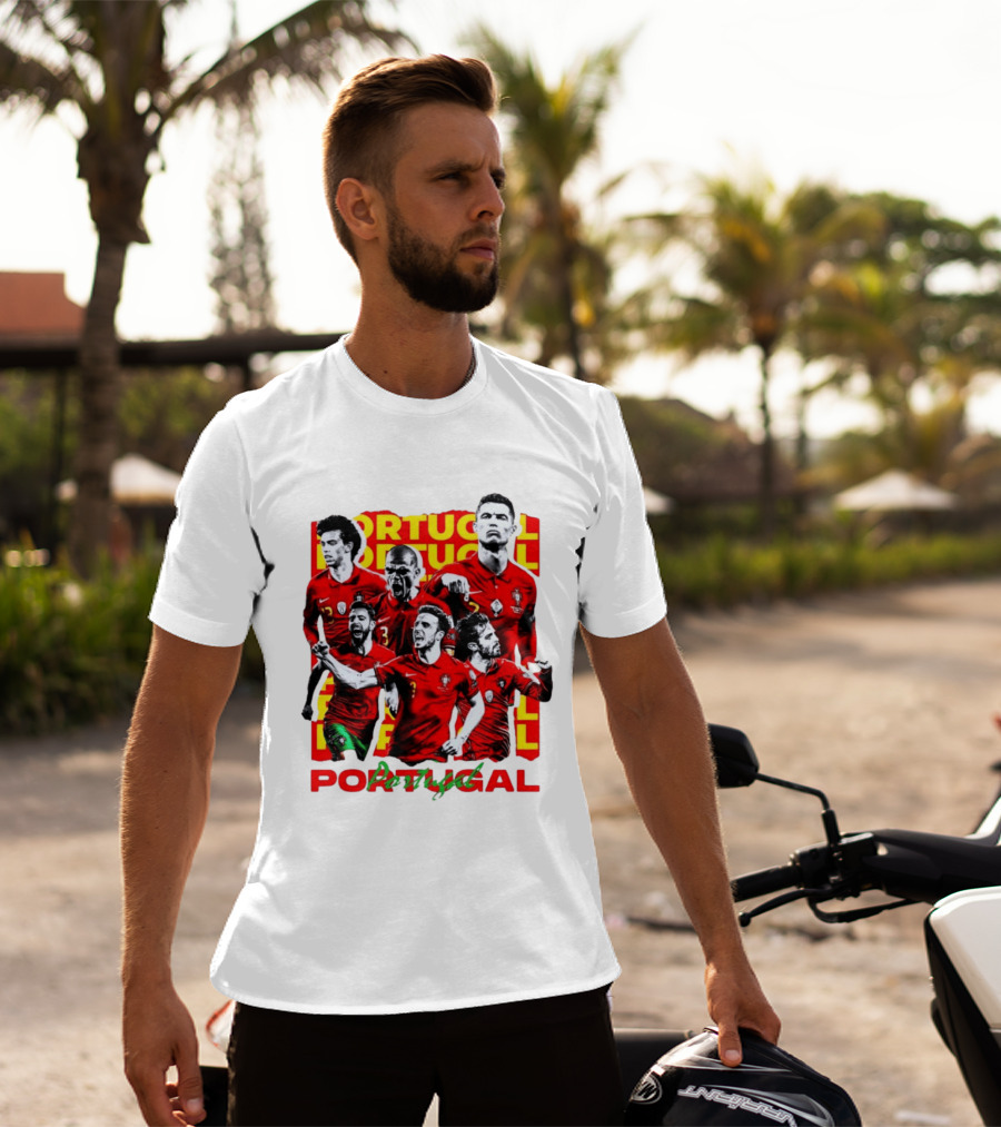 Portugal National Football Team Cristiano Ronaldo Fans T-Shirt