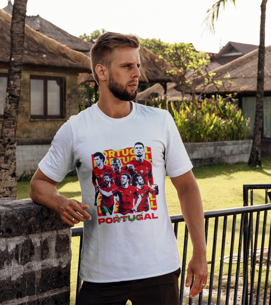 Portugal National Football Team Cristiano Ronaldo Fans T-Shirt