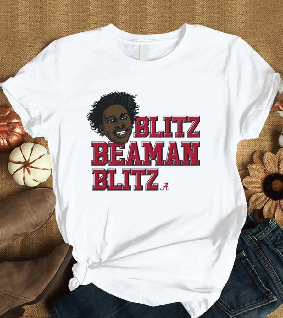 Alabama Crimson Tide Blitz Beaman Blitz Jeremiah Beaman T-Shirt