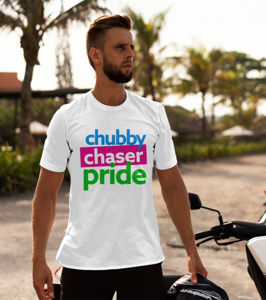 Chubby Chaser Pride Colorful T-Shirt