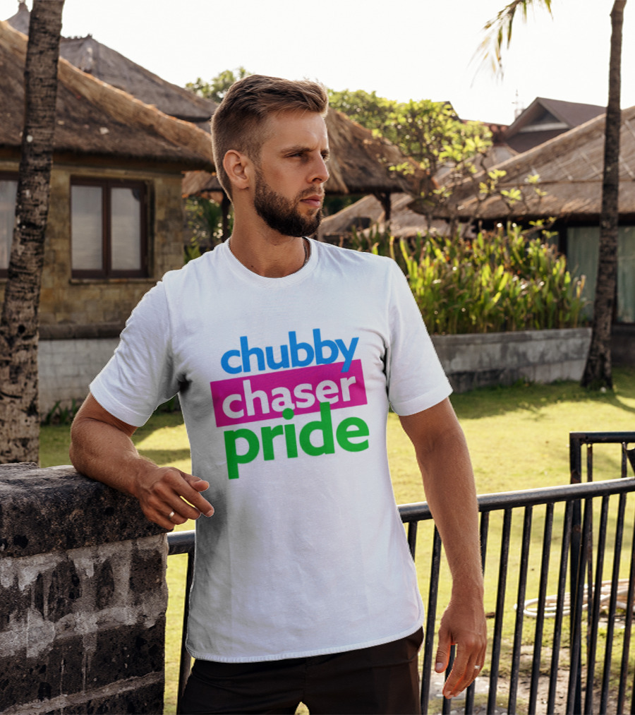 Chubby Chaser Pride Colorful T-Shirt