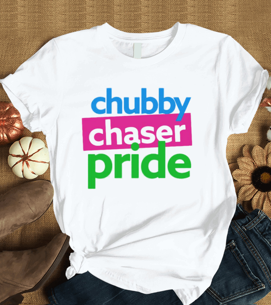 Chubby Chaser Pride Colorful T-Shirt