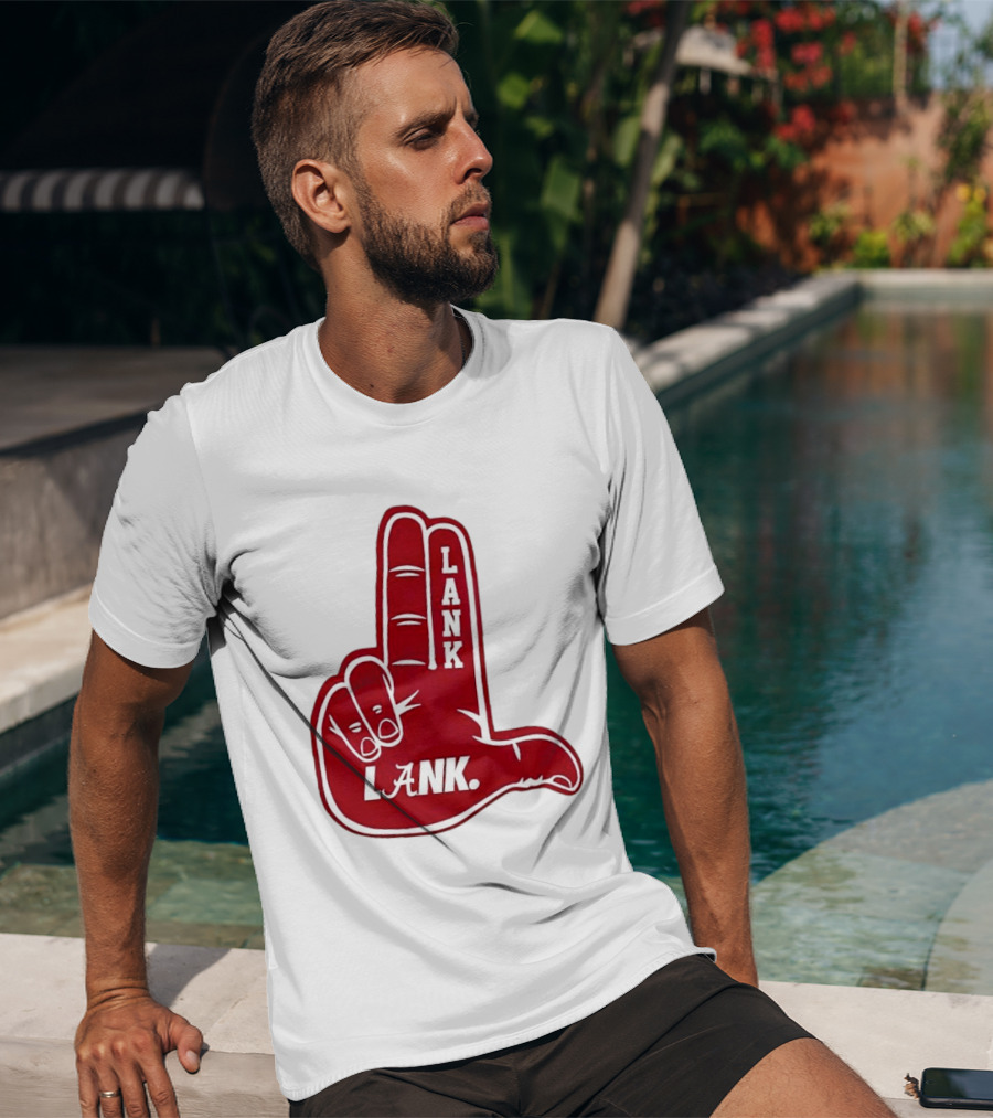 Alabama Crimson Tide Lank Hand Gesture T-Shirt