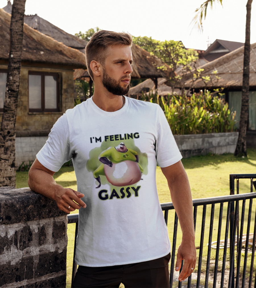 I'm Feeling Gassy Superhero Parody 2025 T-Shirt
