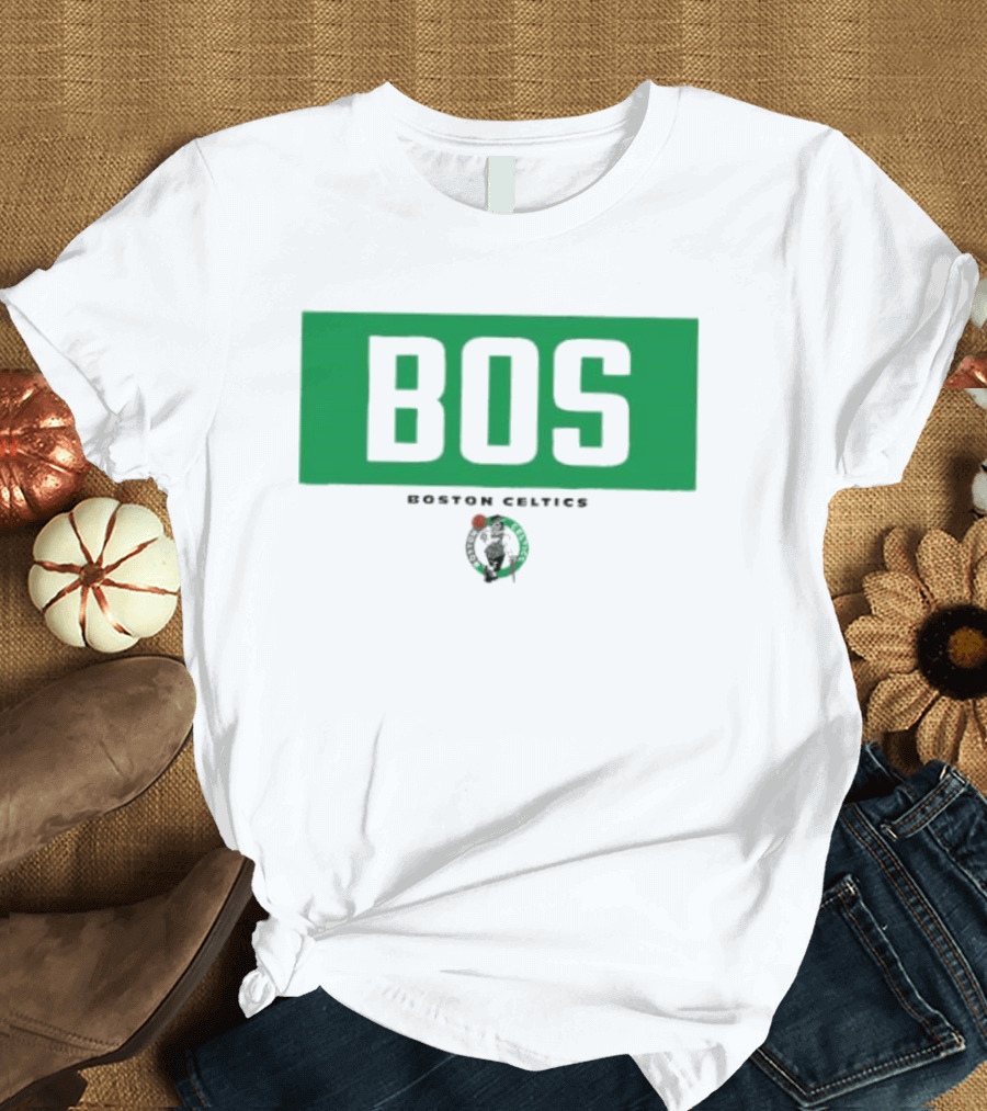 Boston Celtics BOS Crossbar NBA Basketball T-Shirt