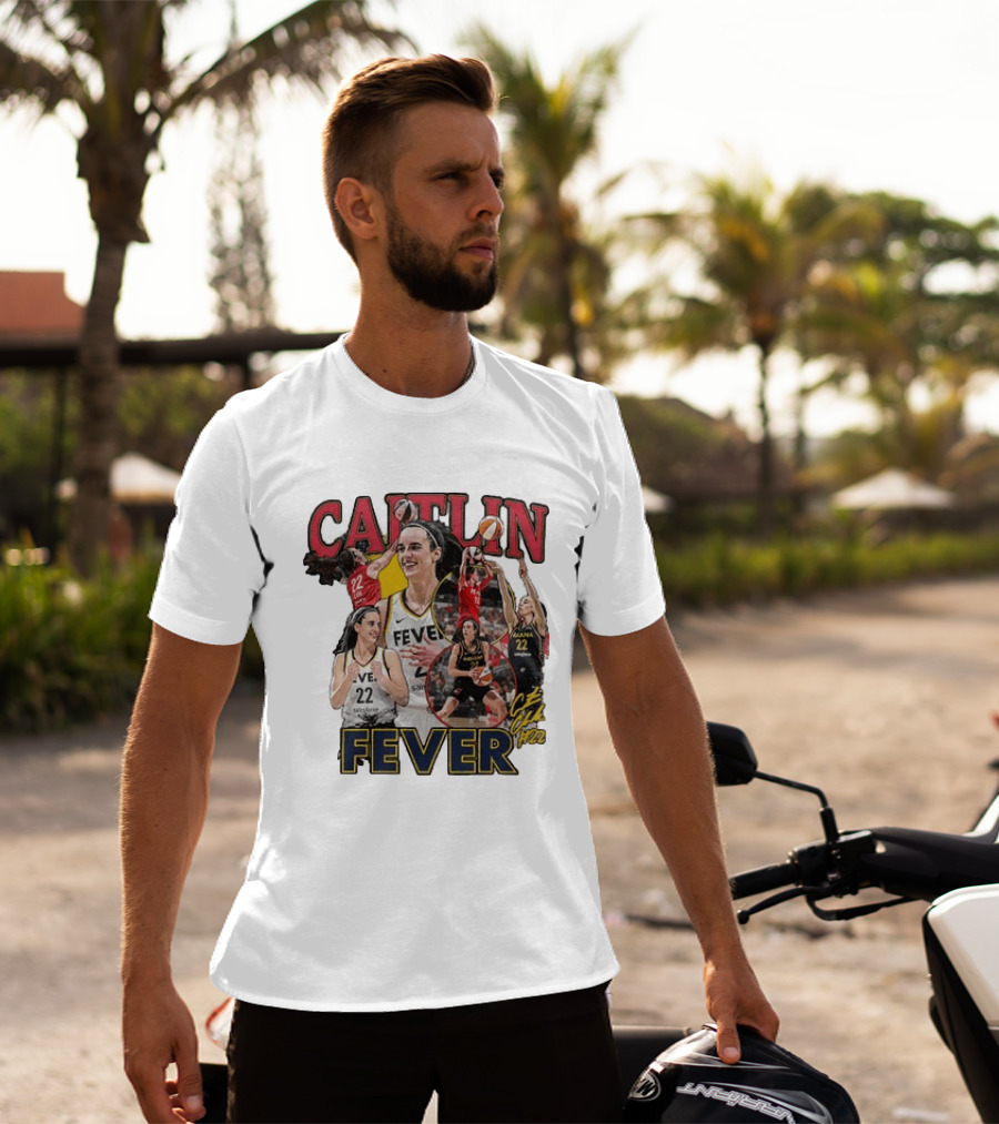 Caitlin Clark 22 Indiana Fever WNBPA T-Shirt