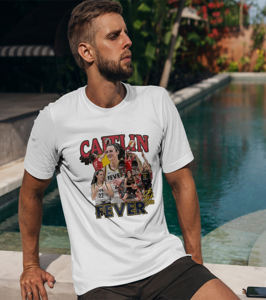 Caitlin Clark 22 Indiana Fever WNBPA T-Shirt