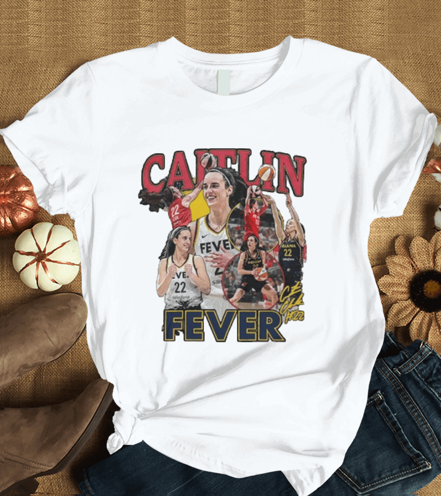 Caitlin Clark 22 Indiana Fever WNBPA T-Shirt