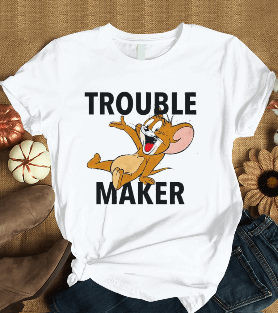Jerry Mouse Trouble Maker T-Shirt