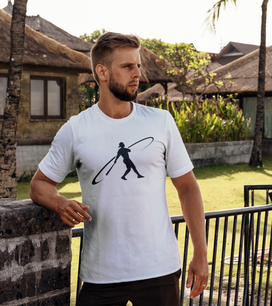 Ken Griffey Jr Swingman Silhouette Baseball Legend T-Shirt
