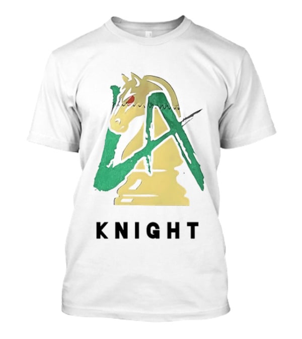 LA Knight WWE Horse Knight Chess Piece T-Shirt