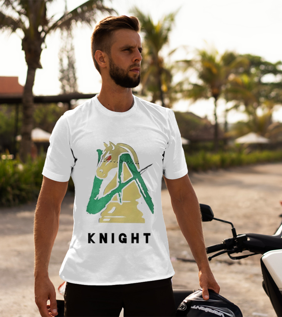 LA Knight WWE Horse Knight Chess Piece T-Shirt