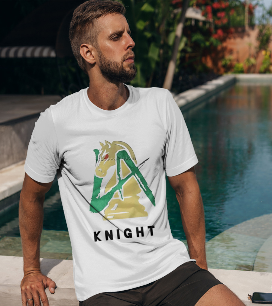 LA Knight WWE Horse Knight Chess Piece T-Shirt