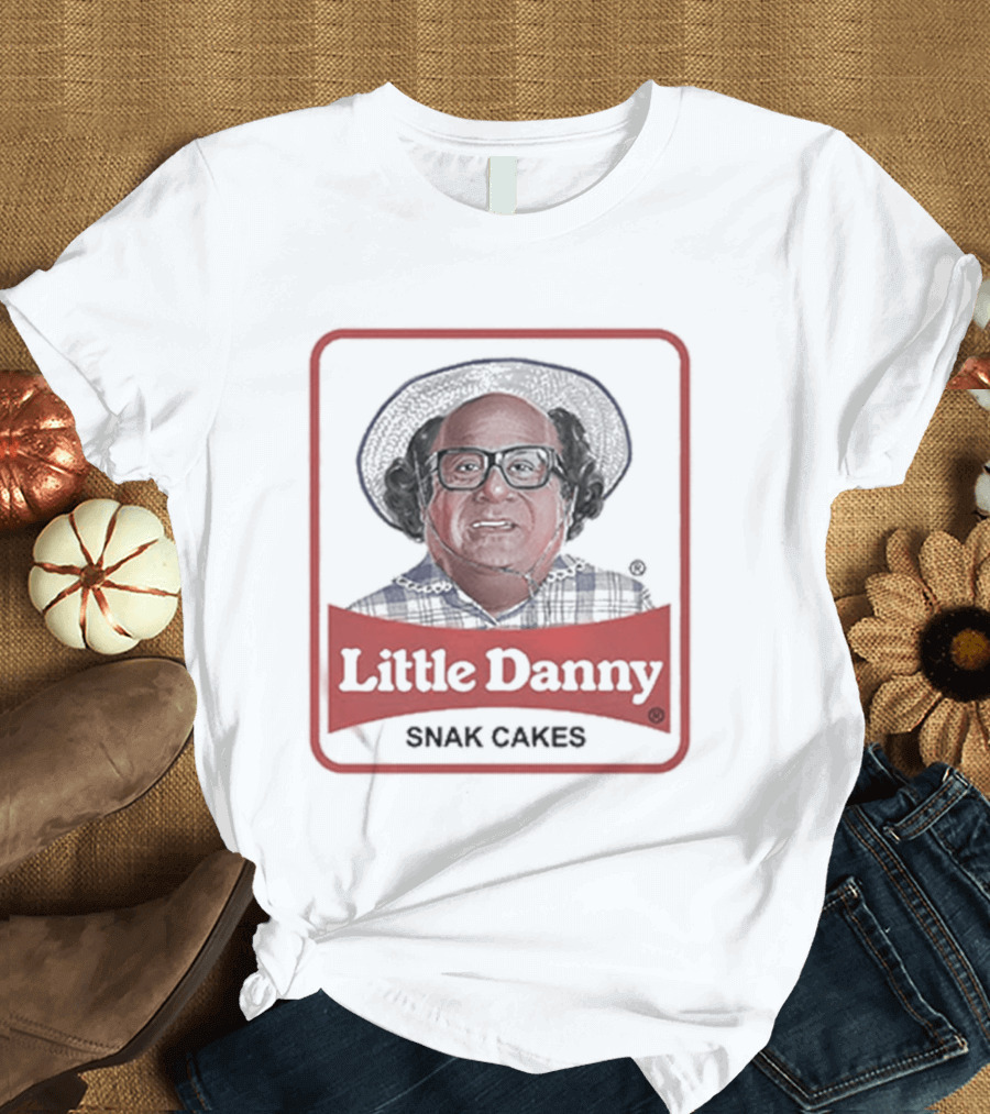 Little Danny Snak Cakes Meme Featuring Iconic Little Debbie T-Shirt