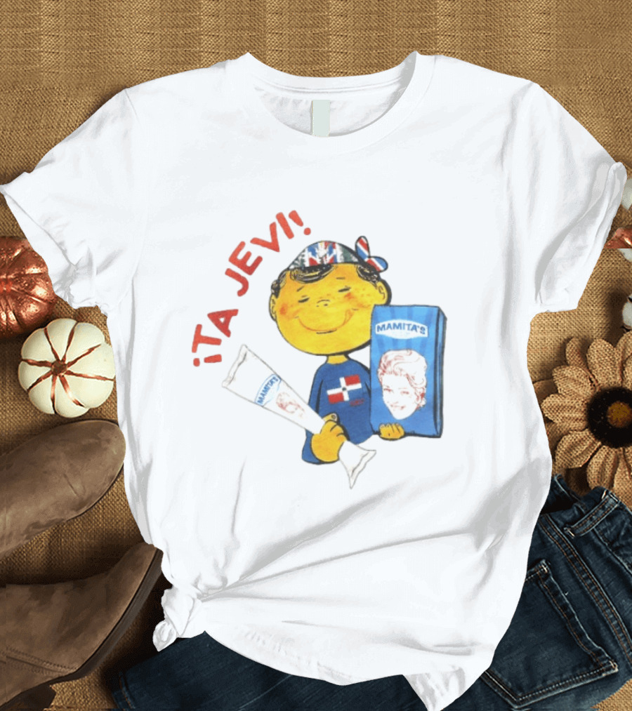 ¡Ta Jevi! Mamita's Ice Cream Dominican Packaging T-Shirt