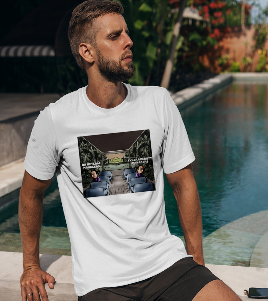 DK Metcalf Managers Tyler Lockett Managers Sad Meme Seattle Seahawks T-Shirt