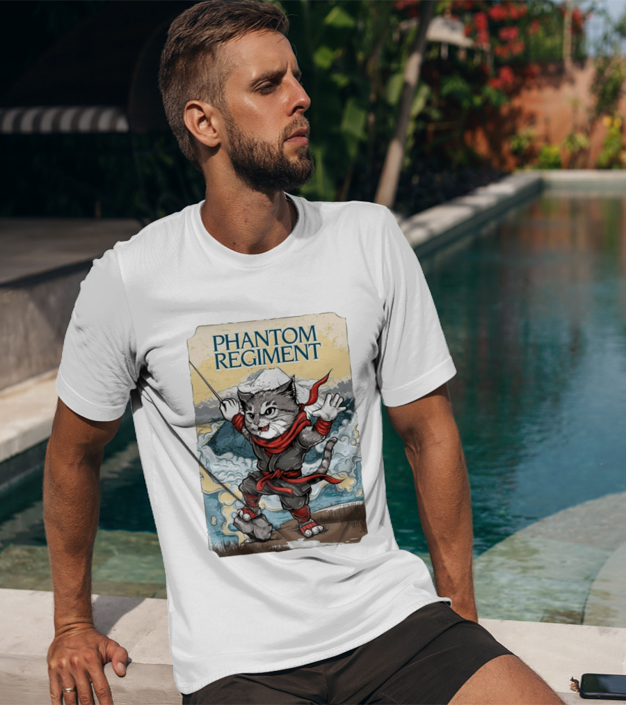Original Phantom Regiment Conductor Cat Ninja T-Shirt