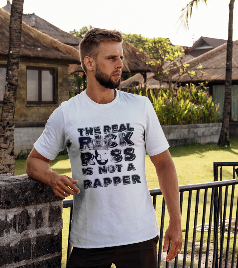 The Real Rick Ross Crown Portrait Is Not A Rapper T-Shirt