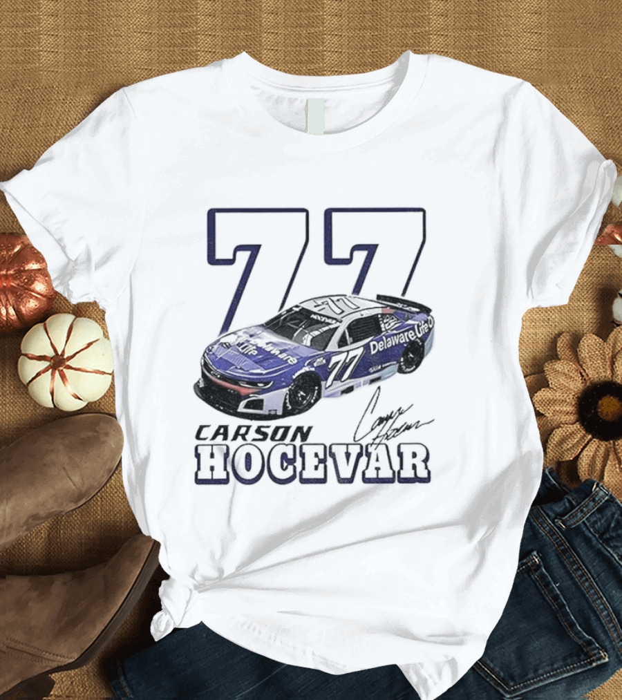 77 Carson Hocevar Nascar Racing Car T-Shirt