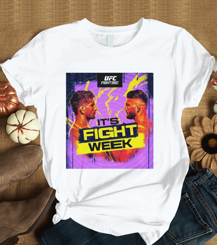 UFC Fight Night It's Fight Week Austin Showdown Giddy Up T-Shirt