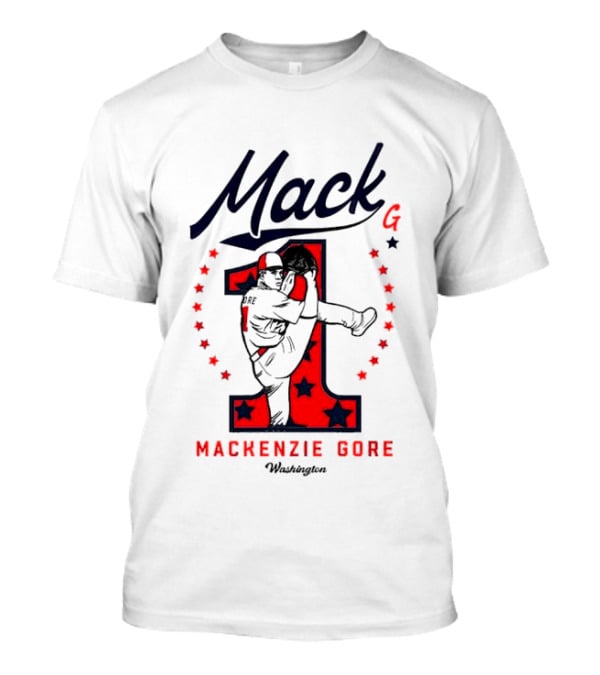Mack G Washington Nationals Mackenzie Gore Baseball Stars T-Shirt