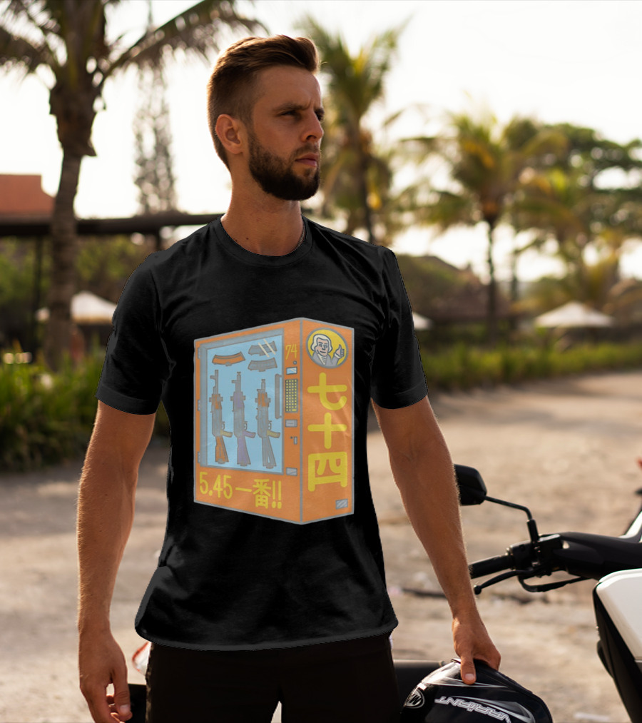Vending Machine 74 Seven Four 5.45 Ichiban T-Shirt