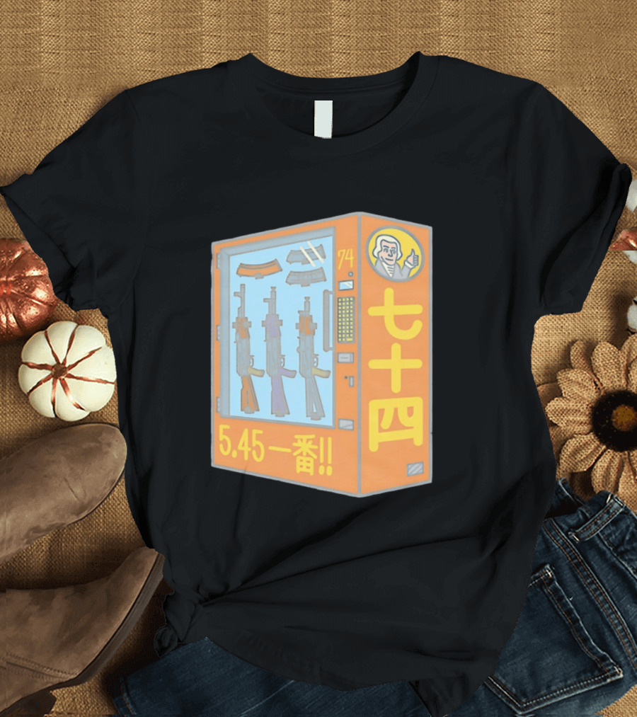 Vending Machine 74 Seven Four 5.45 Ichiban T-Shirt