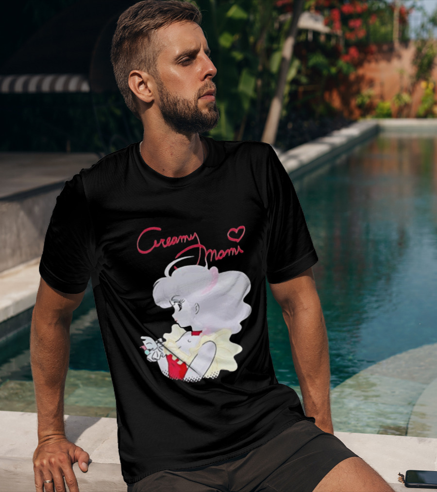 Magical Angel Creamy Mami Anime Character With Heart And Butterfly T-Shirt