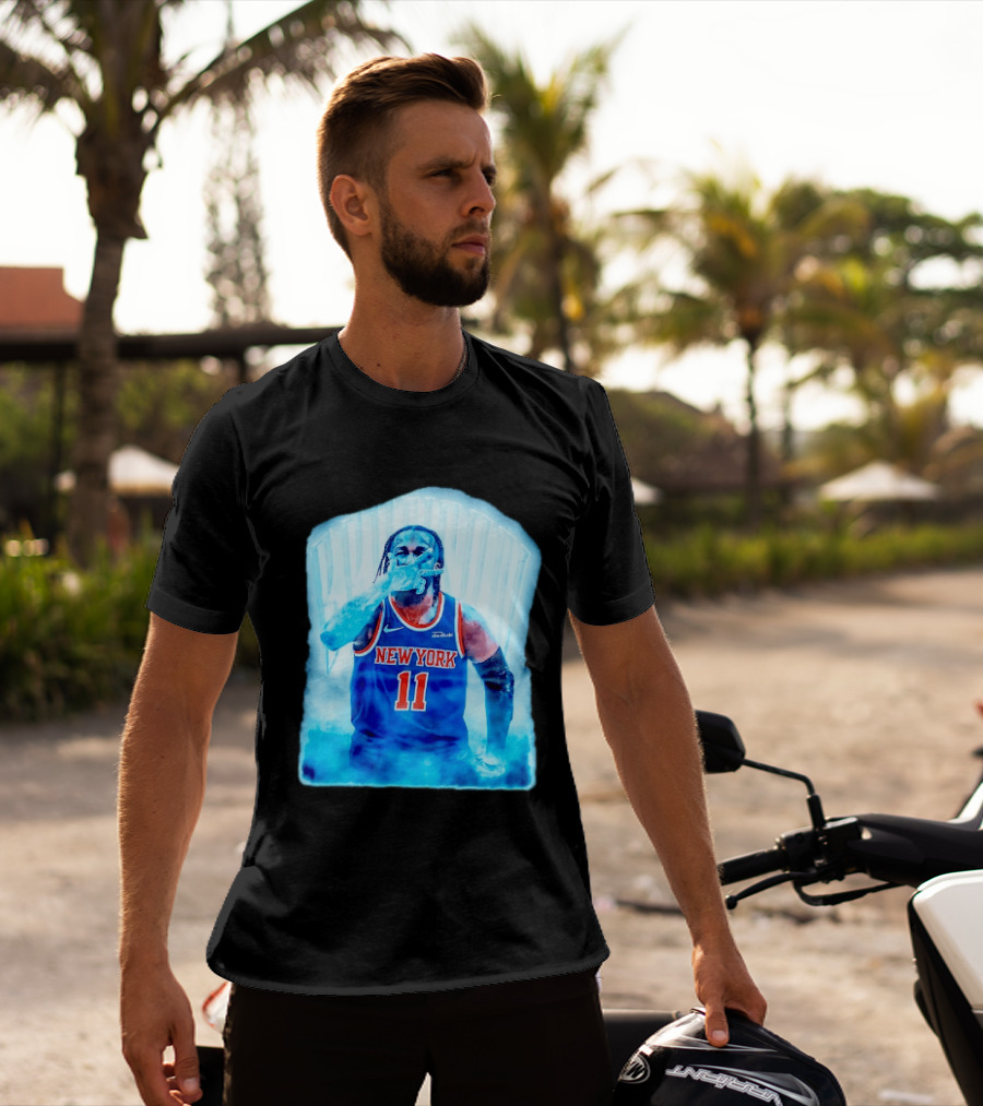 Jalen Brunson New York Knicks Number 11 NBA Basketball Player T-Shirt