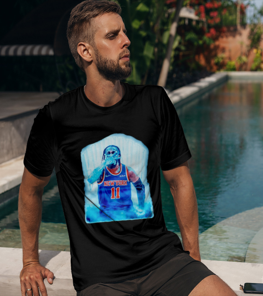 Jalen Brunson New York Knicks Number 11 NBA Basketball Player T-Shirt