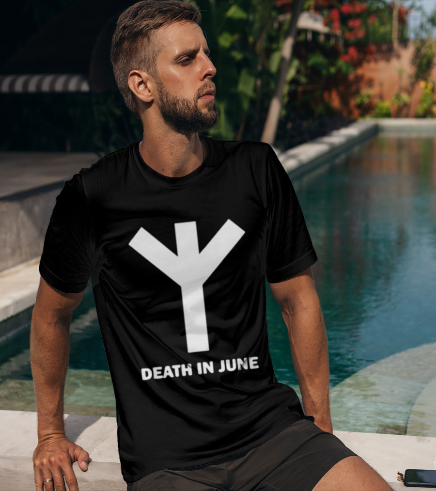 Death In June Neofolk Symbol Douglas Pearce T-Shirt