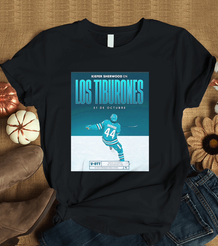 Kiefer Sherwood En Los Tiburones 31 De Octubre V OTT Nueva Calaverita De Azúcar Incluida T-Shirt