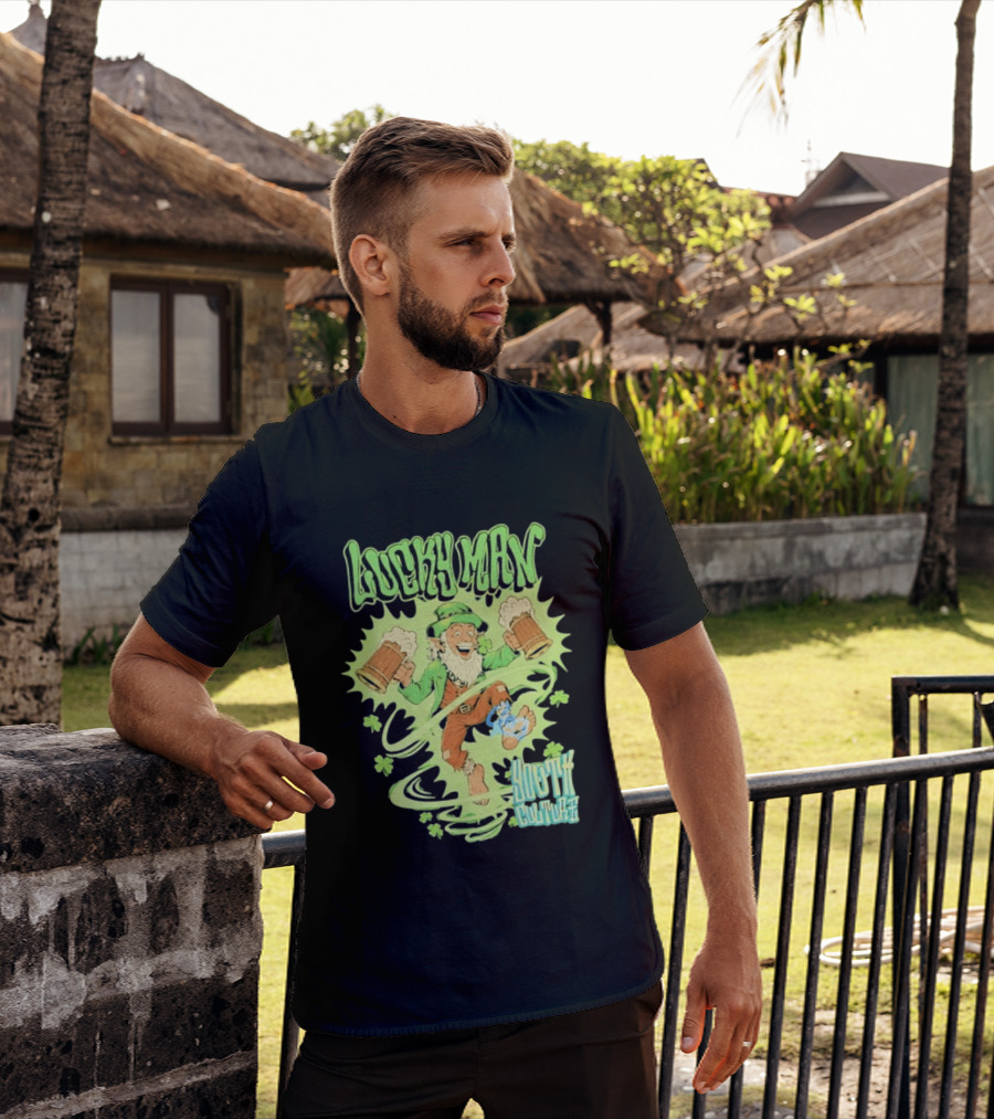 Lucky Man Leprechaun Youth Culture More Than Movement St Patricks Day T-Shirt