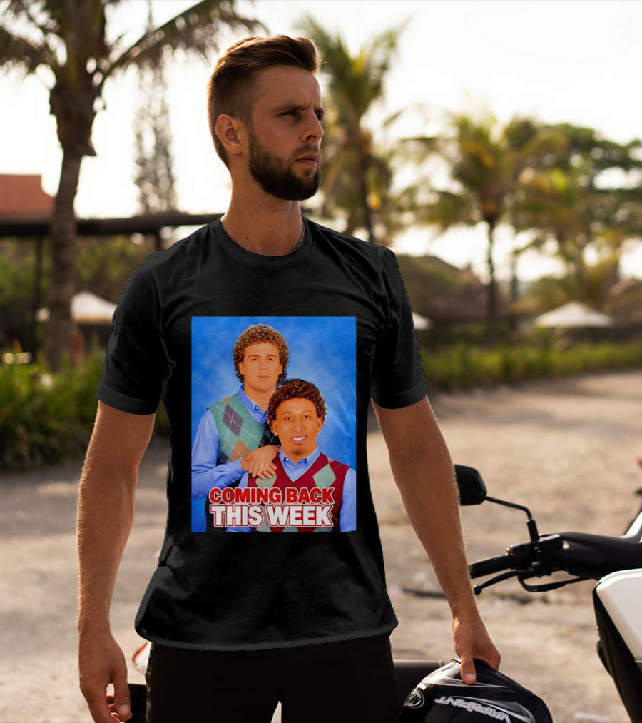 Edwin Diaz Kíke Hernandez Step Brothers Coming Back This Week T-Shirt