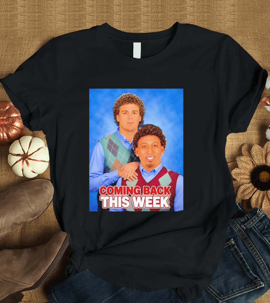 Edwin Diaz Kíke Hernandez Step Brothers Coming Back This Week T-Shirt