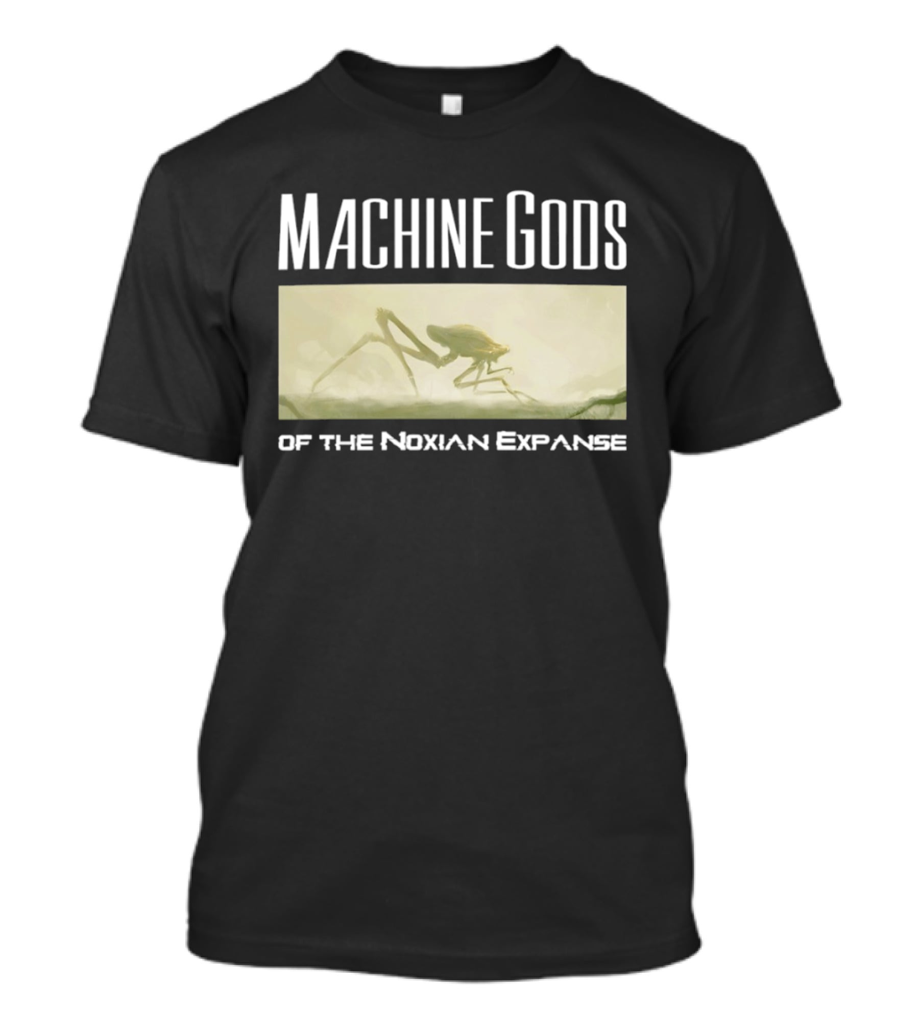 Machine Gods Noxian Expanse Sci Fi Creature T-Shirt