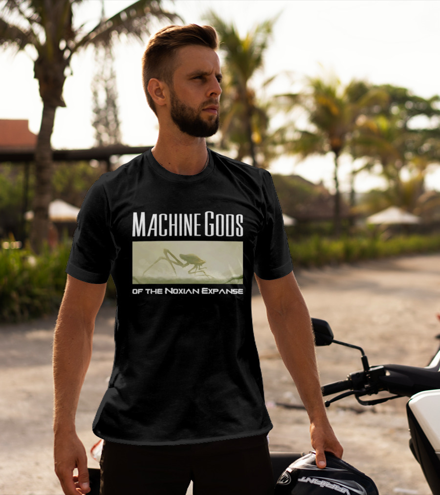 Machine Gods Noxian Expanse Sci Fi Creature T-Shirt
