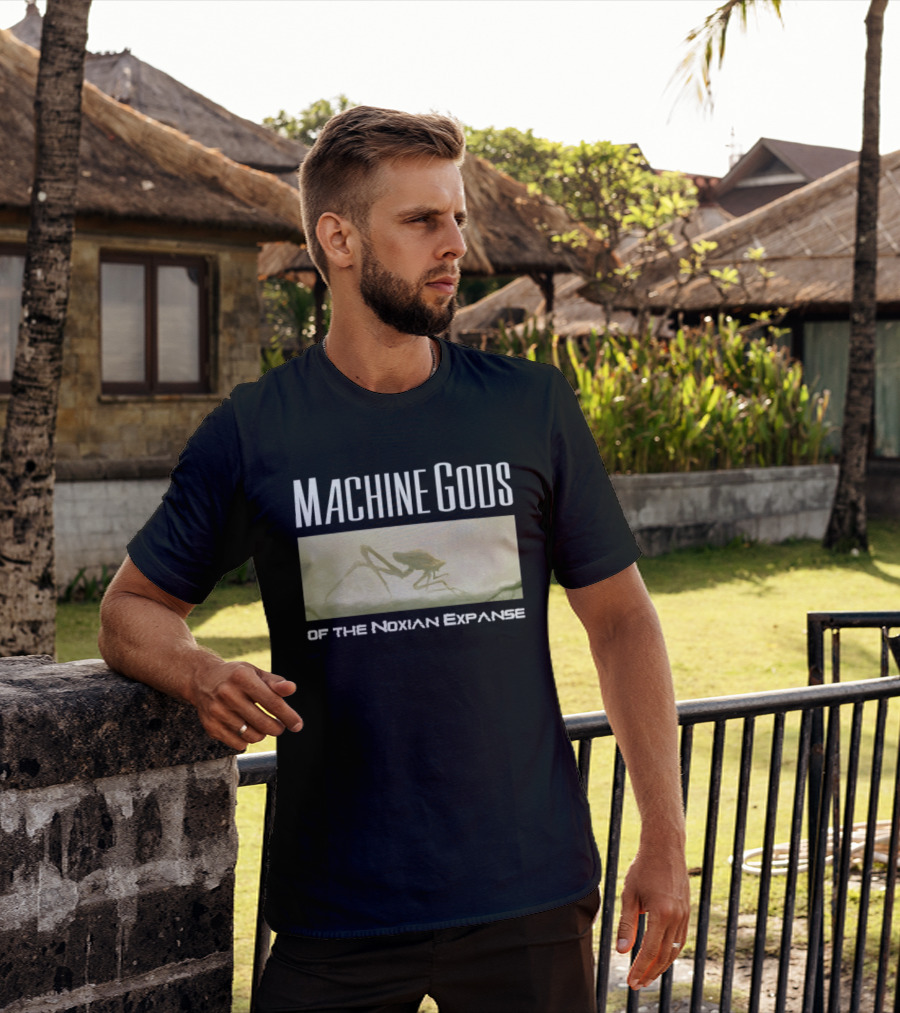 Machine Gods Noxian Expanse Sci Fi Creature T-Shirt