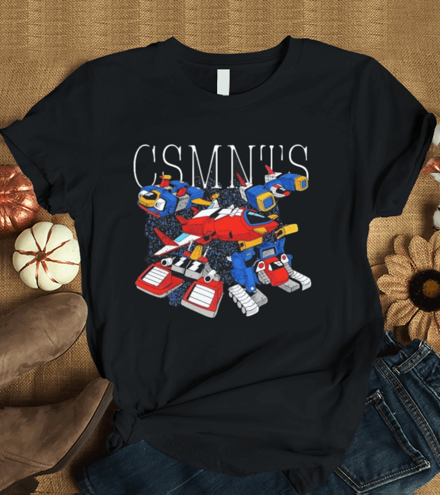 Voltes V CSMNTS Chodenji Machine Toei Animation Retro Mecha Robot T-Shirt