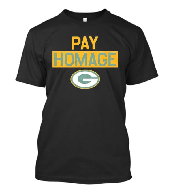 Green Bay Packers Pay Homage With Iconic G T-Shirt
