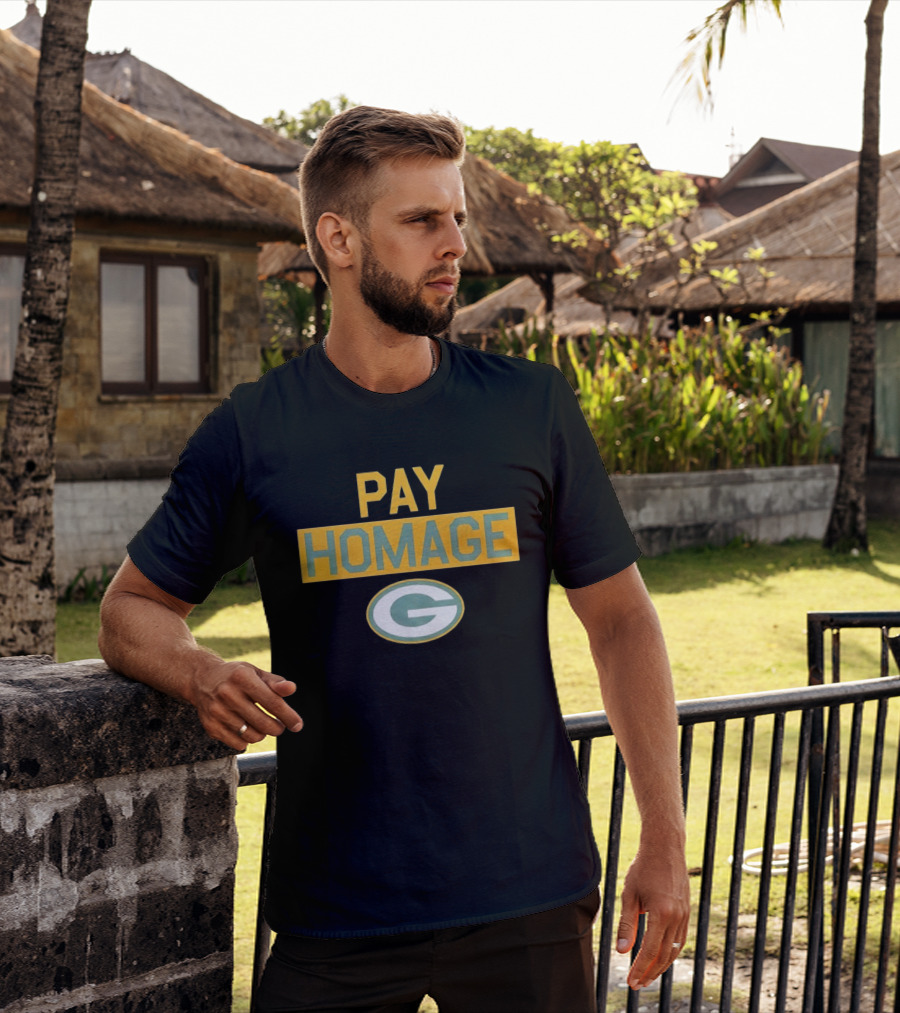 Green Bay Packers Pay Homage With Iconic G T-Shirt