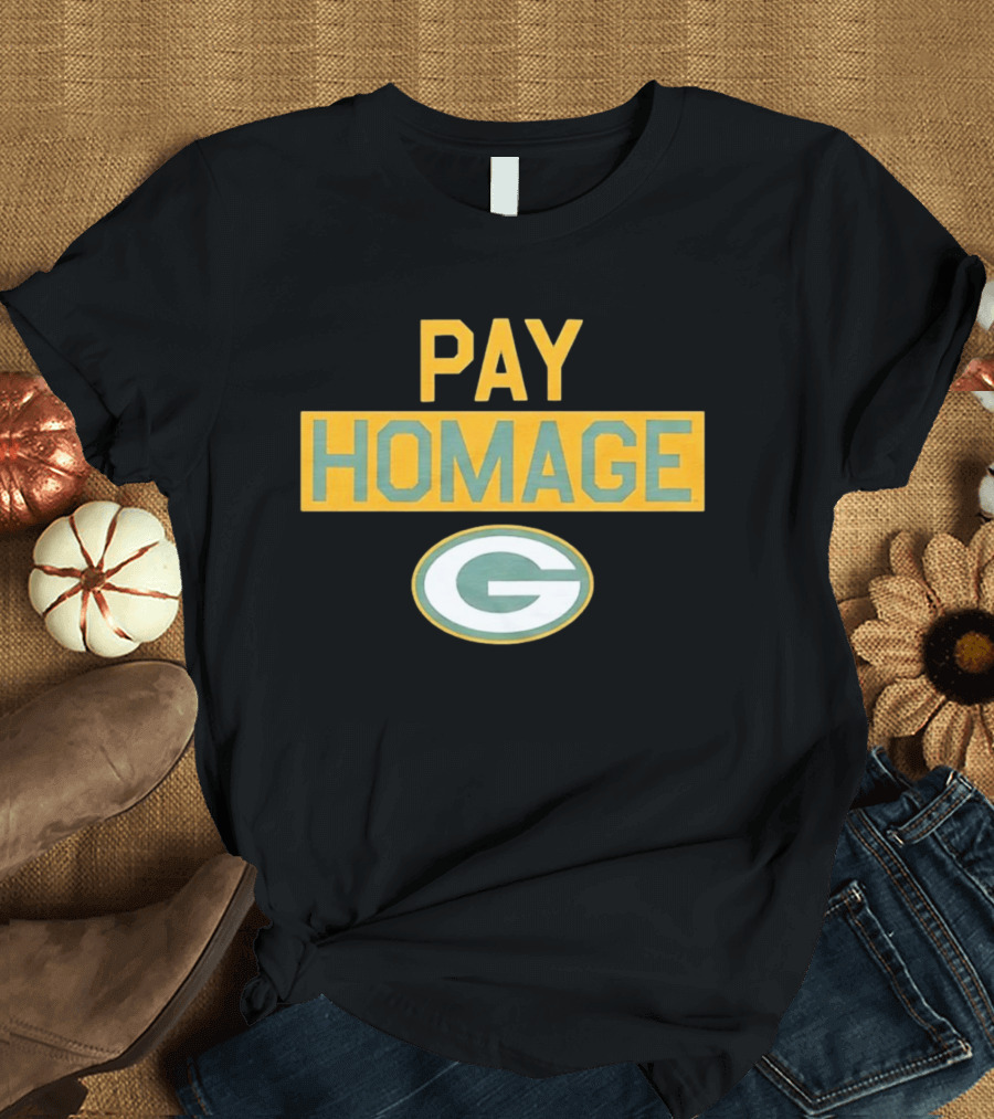 Green Bay Packers Pay Homage With Iconic G T-Shirt