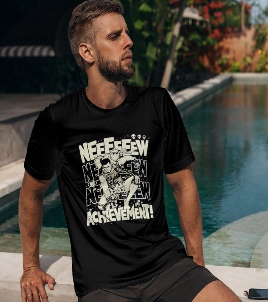 NEEEEW NEEEW NEEEW NEEEW ACHIEVEMENT Gaming Video Game Gamer T-Shirt