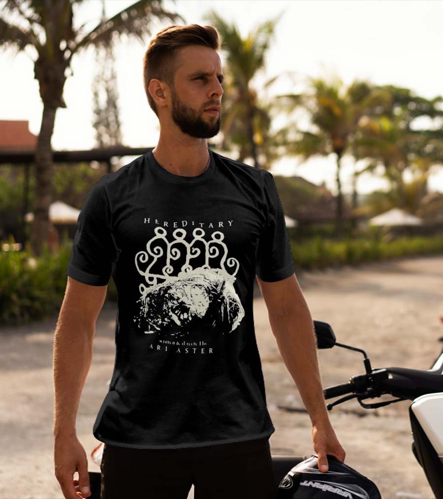 Hereditary Written And Directed By Ari Aster Spiral T-Shirt