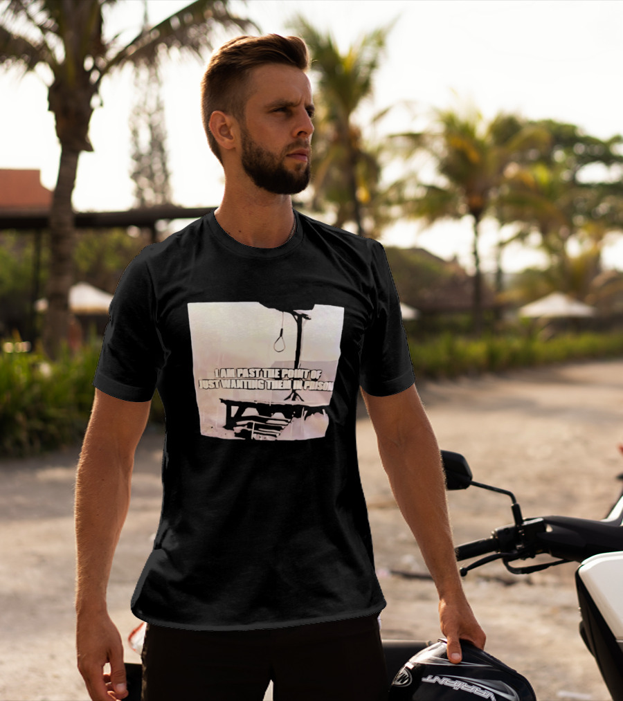 I Am Past The Point Of Just Wanting Them In Prison Gallows T-Shirt